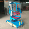 8m single mast aluminum motorcycle lift vertical platform lift